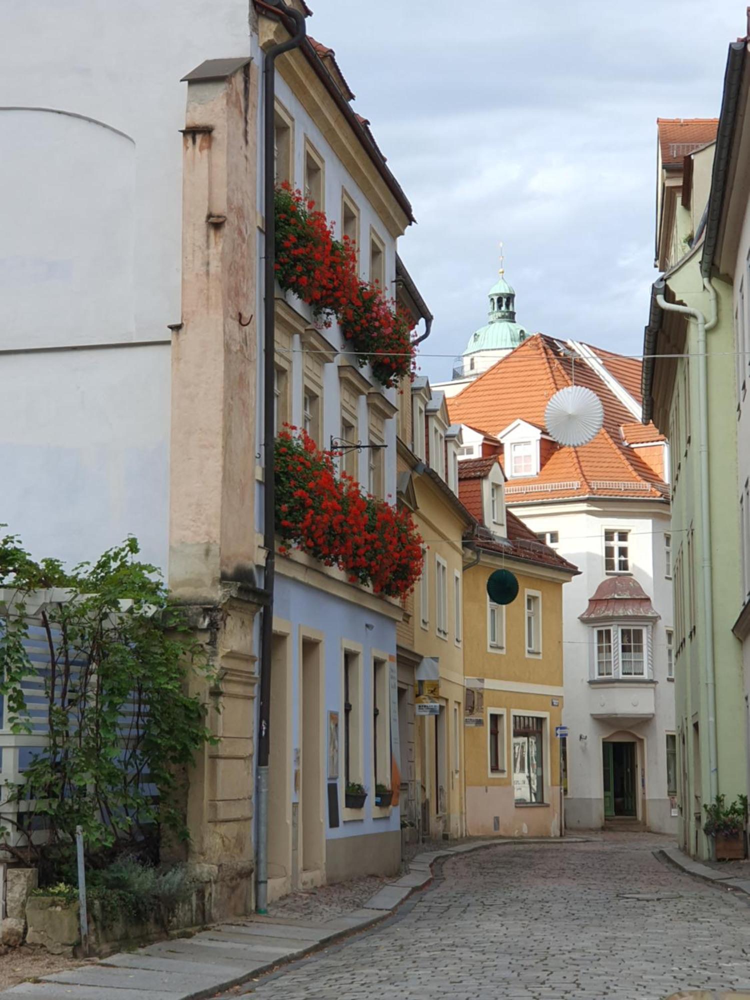 Ferienwohnung Ines Wolf In Der Meissner Innenstadt Meissen Exterior foto